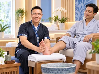 Foot & Knee Massage