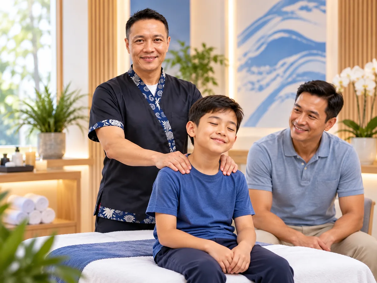 Kids Relaxing Massage